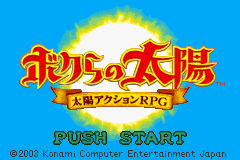 Bokura no Taiyou - Taiyou Action RPG